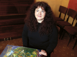 Karīna Šišlo ar prāta spēli Varoņceļš, kurā mazi bērni var iepazīt Lāčplēsi.