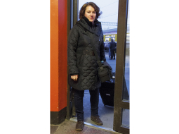 Ceļā uz Maskavu, kas vēl līdz maijam būs viņas ģimenes mājas.