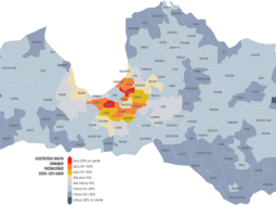 Dati: Valsts Reģionālās attīstības aģentūras aprēķini pēc tautas skaitīšanas datiem