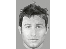 Britu profesores Fejas Skeltones izveidotais grāmatas galvenā varoņa Kristiana Greja fotorobots