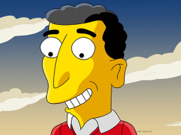 Maika Reisa portrets Simpsonu animatora Mata Grēninga izpildījumā