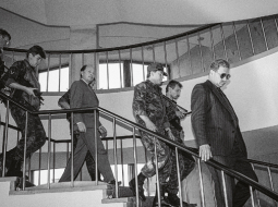 LKP CK 1.sekretāra Alfrēda Rubika arests 1991.gada 23.augustā.