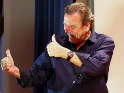 Bijušais Vācijas kanclers Gerhards Šrēders. Foto: Reuters/LETA