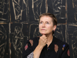 Izdevniecības "Neputns" galvenā redaktore Laima Slava. Foto: Evija Trifanova, LETA