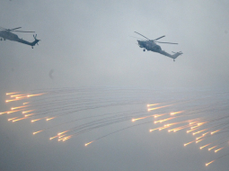 KRievijas un Baltkrievijas militārajās mācībās "Zapad 2017". Foto: Sputnik/LETA