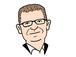 Marks Galeoti. Zīmējums — Ernests Kļāviņš