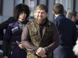 Čečenijas līderis Ramzans Kadirovs. Foto: ITAR-TASS/LETA