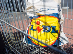 "Lidl" veikala logo. Foto: BNS/LETA