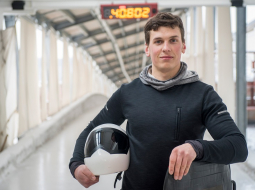 Skeletonists Krists Netlaus. Publicitātes foto