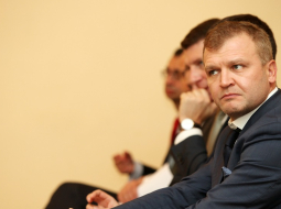 "ABLV Bank" padomes priekšsēdētājs Oļegs Fiļs. Foto: Ieva Čīka, LETA
