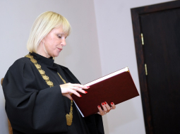 Tiesnese Aija Orniņa. Foto: Edijs Pālens, LETA