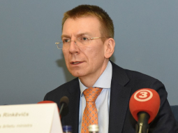 Ārlietu ministrs Edgars Rinkēvičs. Foto: Zane Bitere, LETA