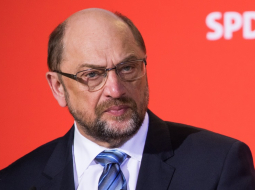 Vācijas sociāldemokrātu līderis Martins Šulcs. Foto: EPA/LETA