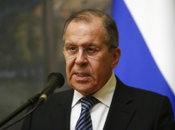 Krievijas ārlietu ministrs Sergejs Lavrovs. Foto: Reuters/LETA