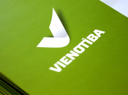 Partijas "Vienotība" logo. Foto: Paula Čurkste, LETA