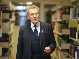 Raksta autors Jānis Načiščionis. Foto: Mārtiņš Garais