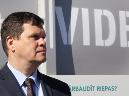Vides aizsardzības un reģionālās attīstības ministrs Kaspars Gerhards. Foto: Evija Trifanova, LETA