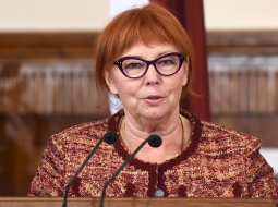 Projekta "Sibīrijas bērni" vadītāja režisore Dzintra Geka. Foto: Ieva Čīka, LETA