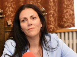 Noziedzīgi iegūtu līdzekļu legalizācijas novēršanas dienesta priekšniece Ilze Znotiņa. Foto: Zane Bitere, LETA