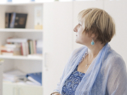 VDK dokumentu pētniece Solveiga Krūmiņa-Koņkova. Foto: Jānis Pipars