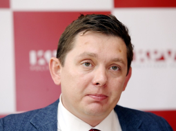 Partijas "KPV LV" valdes priekšsēdētājs, Saeimas deputāts Artuss Kaimiņš piedalās partijas "KPV LV" preses konferencē. Foto: Edijs Pālens, LETA