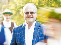 Virsdiriģents Māris Sirmais. Foto — Jānis Pipars