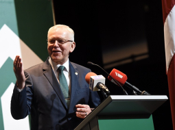 Saeimas deputāts, Zaļo un zemnieku savienības Saeimas frakcijas priekšsēdētājs Augusts Brigmanis. Foto: Sintija Zandersone, LETA