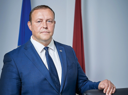 Iekšlietu ministrs Rihards Kozlovskis. Foto — Edmunds Brencis