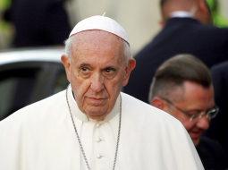 Romas pāvests Francisks Viļņā. Foto  EPA/Toms Kalniņš