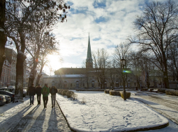 Neatkarības laukums. Ilustratīvs foto: Edijs Pālens, LETA