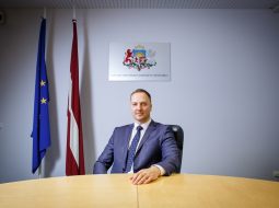 Iekšlietu ministrs Sandis Ģirģens (KPV LV). Foto: Lauris Aizupietis