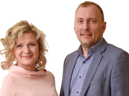 SIA Purenn valdes priekšsēdētājs Kristaps Kančs un valdes locekle Agate Jurkovska-Kanča.
Foto — Gints Ivuškāns