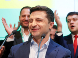 Jaunais Ukrainas prezidents Volodimirs Zelenskis. Foto: REUTERS