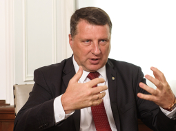 Raimonds Vējonis.
Foto — Gints Ivuškāns