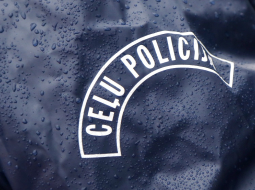 Ceļu policija. Foto: Edijs Pālens, LETA