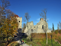 Siguldas pilsdrupas. Foto: Edijs Pālens, LETA