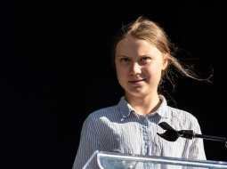Zviedru vides aktīviste Grēta Tunberga. Foto:  AFP/Scanpix/LETA