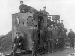 Viesītes depo 1928. gadā.
Foto — Zudusī Latvija / LNB