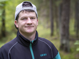 Ēvalds Kārkliņš - pārgājienu organizators. Publicitātes foto