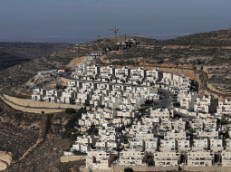 ASV valdība lauzusi vēl vienu starptautiskās politikas principu — tā vairs neuzskata, ka izraēliešu kolonistu apmetnes okupētajās palestīniešu teritorijās būtu «pretrunā starptautiskajām tiesībām», pirmdien paziņoja ASV valsts sekretārs Maiks Pompeo, šādi iezīmējot izmaiņas ASV ārpolitikā. ES nekavējoties atkārtoti uzsvēra, ka joprojām uzskata apmetnes par neleģitīmām. Kopumā Rietumkrastā, kur dzīvo 2,6 miljoni palestīniešu, gan ar Izraēlas valdības atbalstu, gan uz savu roku ievākušies apmēram 400 000 ebreju kolonistu.
Attēlā: ebreju apmetne Givat Zeev netālu no palasetīniešu pilsētas Ramālas.
Foto — AFP/LETA