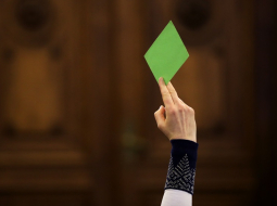 Saeimas ārkārtas sēde, kurā izskatīja valsts budžeta projektu 2020.gadam. Foto: Evija Trifanova, LETA