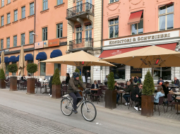 Upsalas slavenākā konditoreja sestdienā joprojām ir labi apmeklēta.
Foto no privātā arhīva