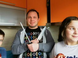 Dīvs Reiznieks audzina 11 un 13 gadus vecus bērnus.
Foto — Dīvs Reiznieks