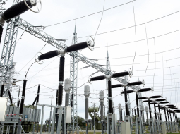 Latvijas elektroenerģijas pārvades sistēmas operatora a/s "Augstsprieguma tīkls" energoinfrastruktūras projekts "Kurzemes loks". Foto: Ieva Leiniša, LETA