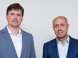 Konstantīns Čekušins un Oļegs Burovs. Foto: Lauris Aizupietis