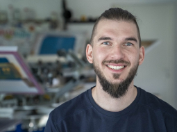 Sietspiedes darbnīcas samnieks Artis Babris. Publicitātes foto