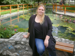 Liene Liepa ir gados jaunākā Covid-19 upure Latvijā.
Foto — Facebook ekrānuzņēmums