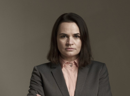 Svjatlana Cihanouska. Foto: Reinis Hofmanis