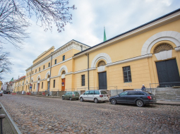 Izstāžu zāles "Arsenāls" ēka Vecrīgā. Foto: VNĪ