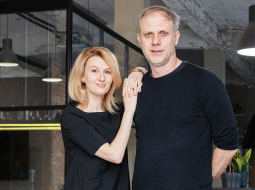 Agnese Šulce, uzņēmuma BrandBox vadītāja un finanšu direktore, un Ēriks Šulcs,  izpilddirektors un radošais direktors.
Foto — Kristīne Madjare